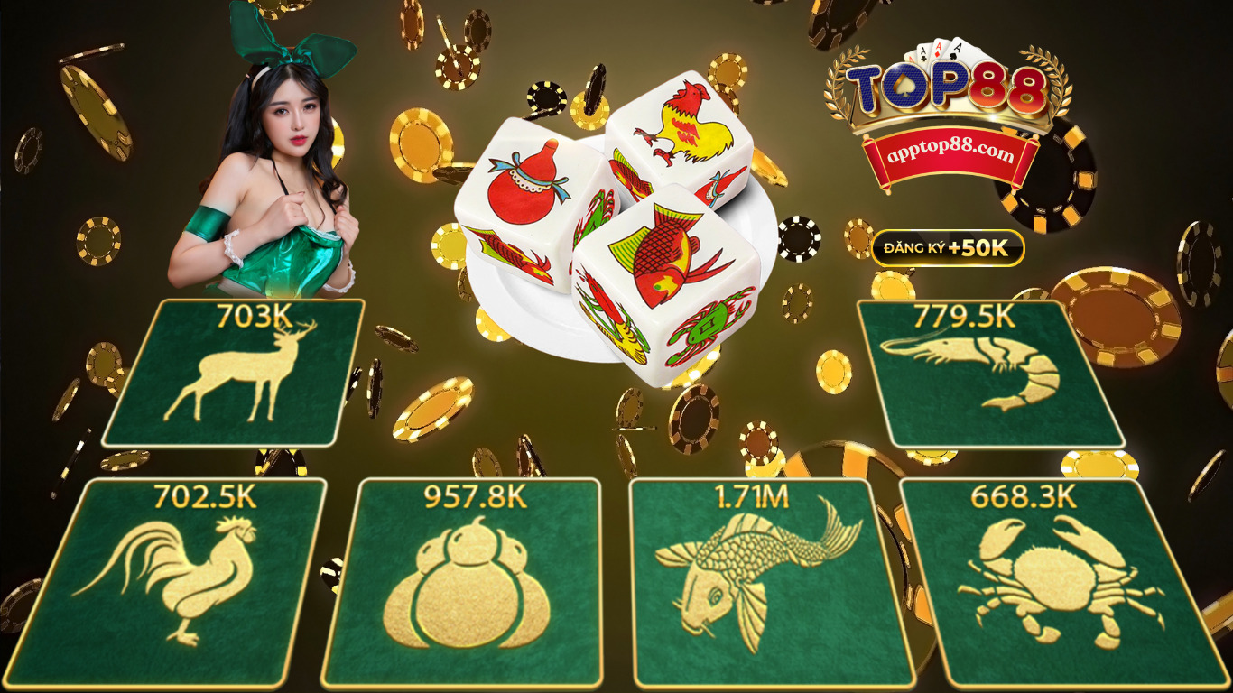 Bí quyết đánh Bầu cua Top88 chuẩn xác